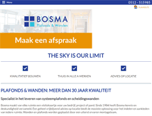 Tablet Screenshot of bosmaplafonds.nl